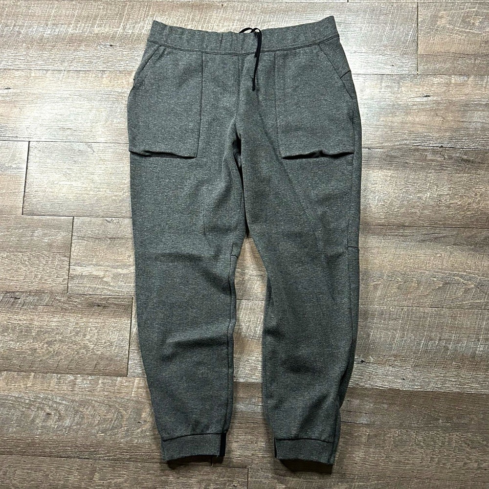 REI Co-op Built On Purpose Jogger Pants Men's Large Gray Zip Cuff Pockets